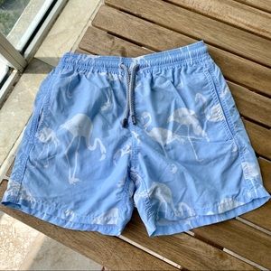 Swimwear Vilebrequin 8T flamingo white blue